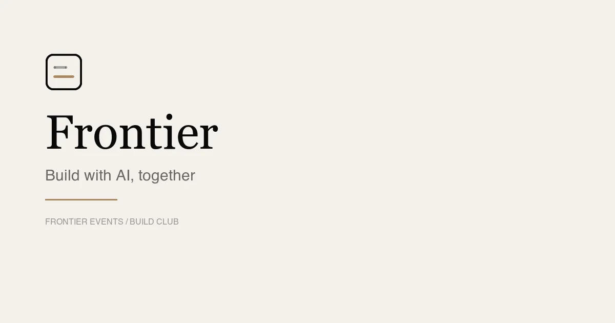 Frontier Events OG — light