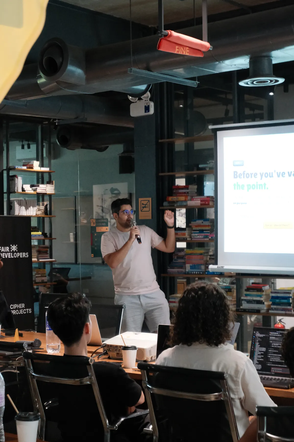 Frontier Club AI Meetup #2 — photo 40