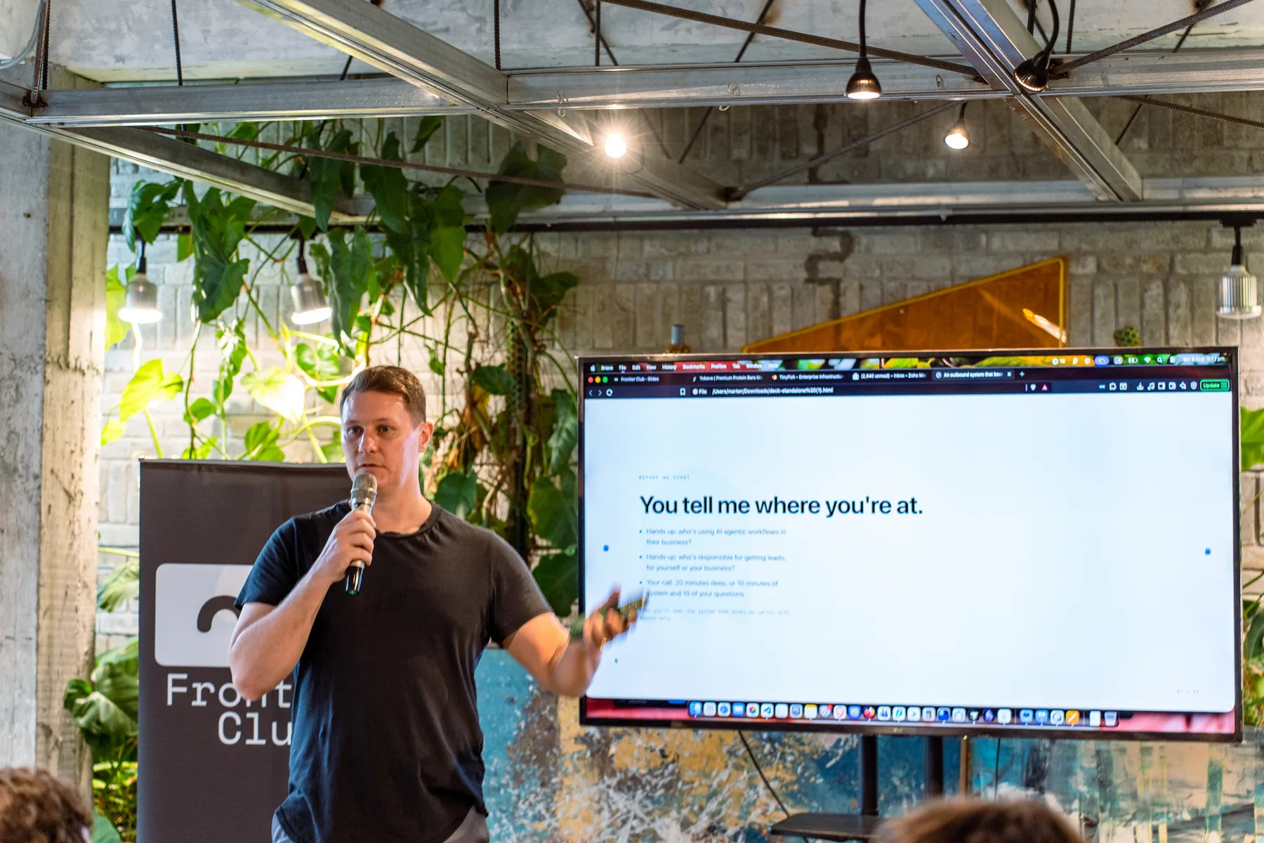Frontier Club AI Meetup #4 — photo 13