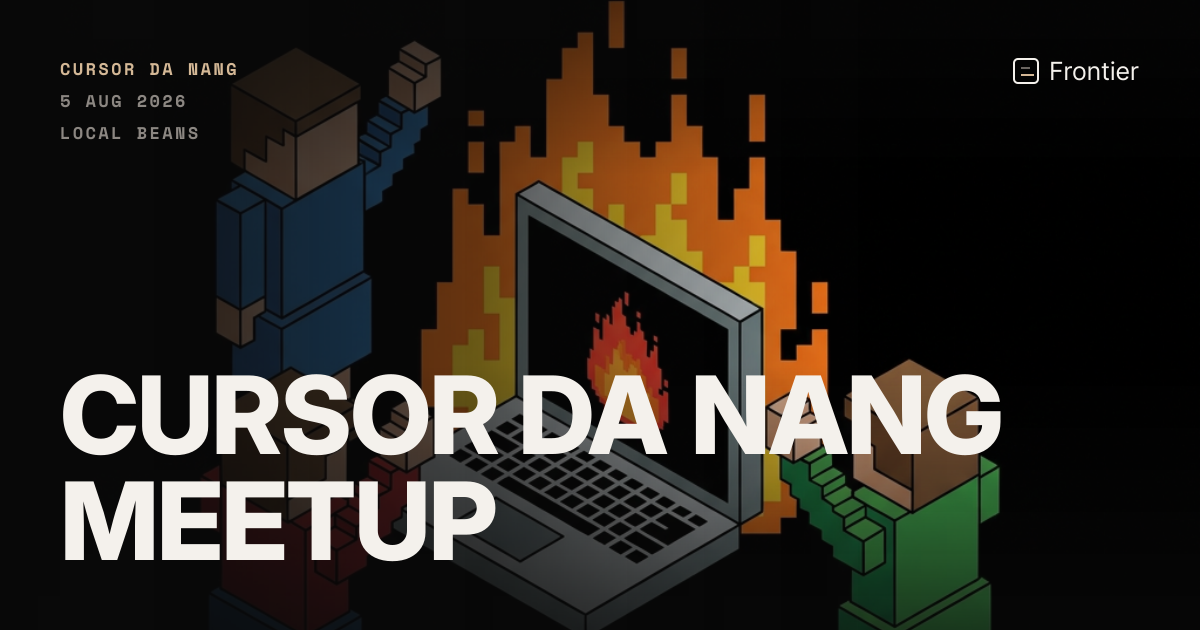 Facebook share card — Cursor Da Nang Meetup