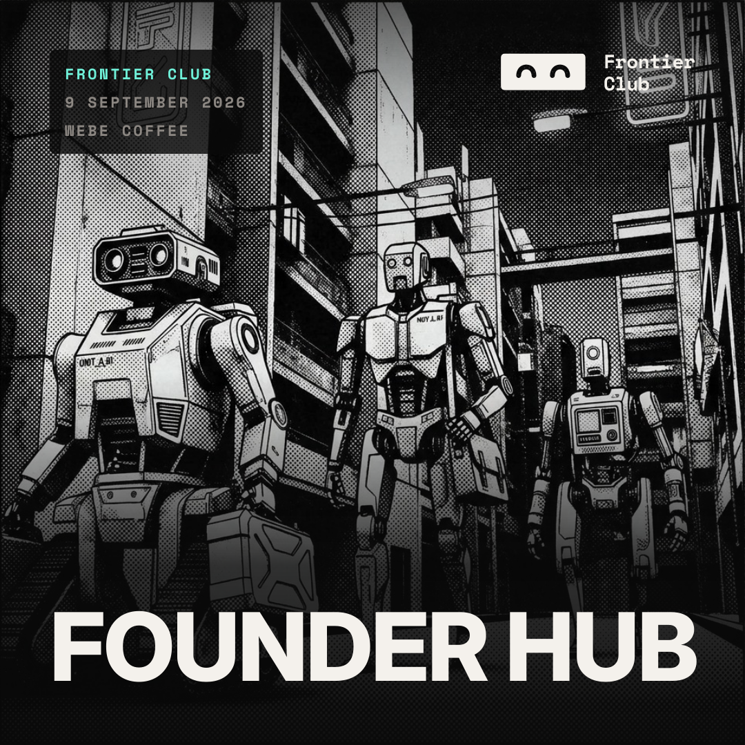 Square share card — Founder Hub by Frontier Club